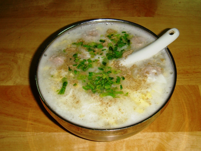 Tofu & Scallion Congee