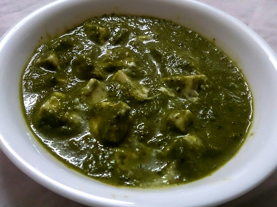 Palak Paneer with Spinach & Dal