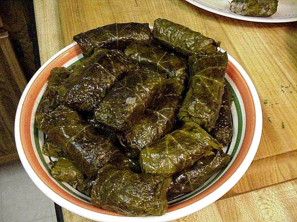 Stuffed Grape Leaves (Dolma)